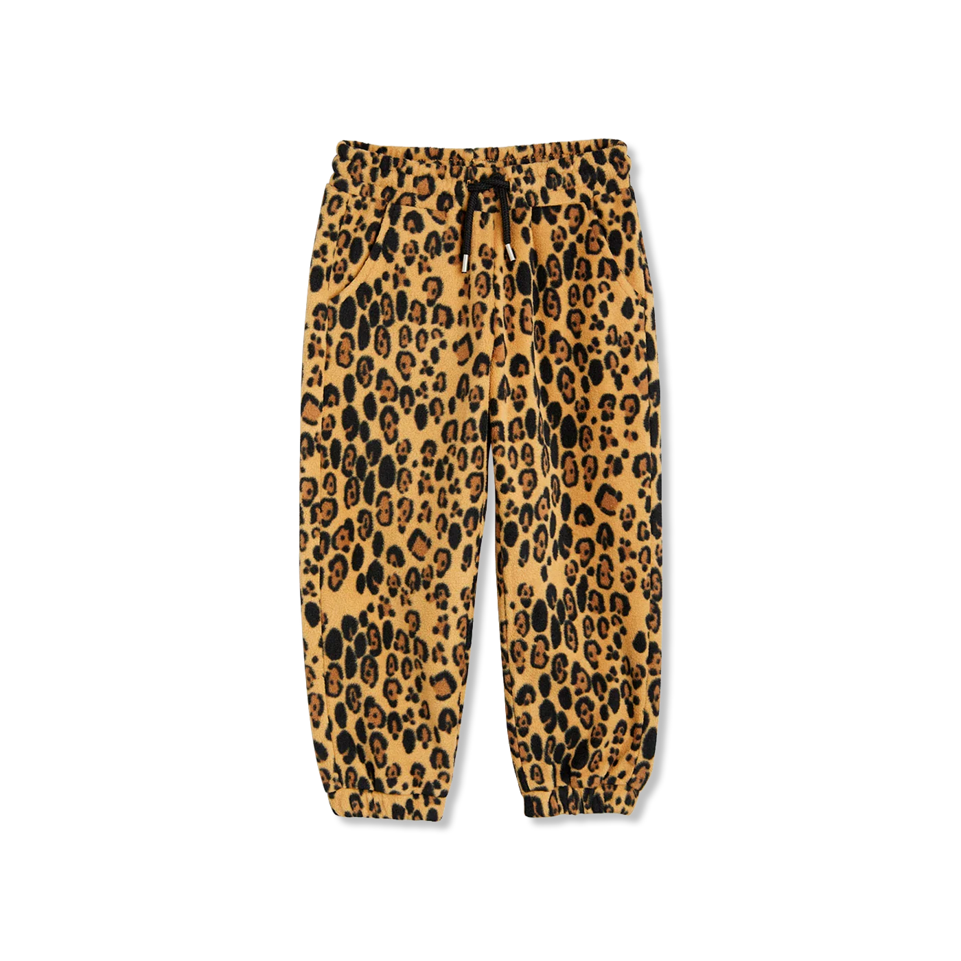 Leopard fleece Broeken