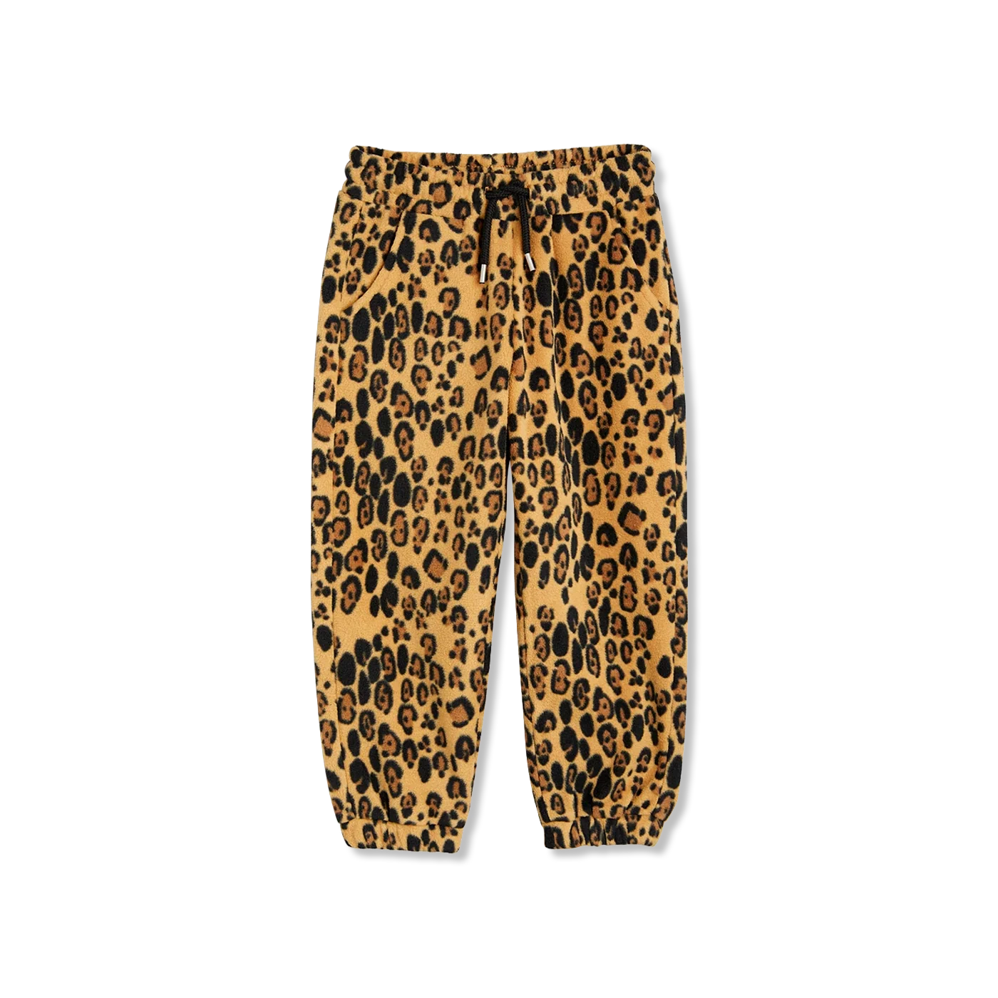 Leopard fleece Fleecebroeken