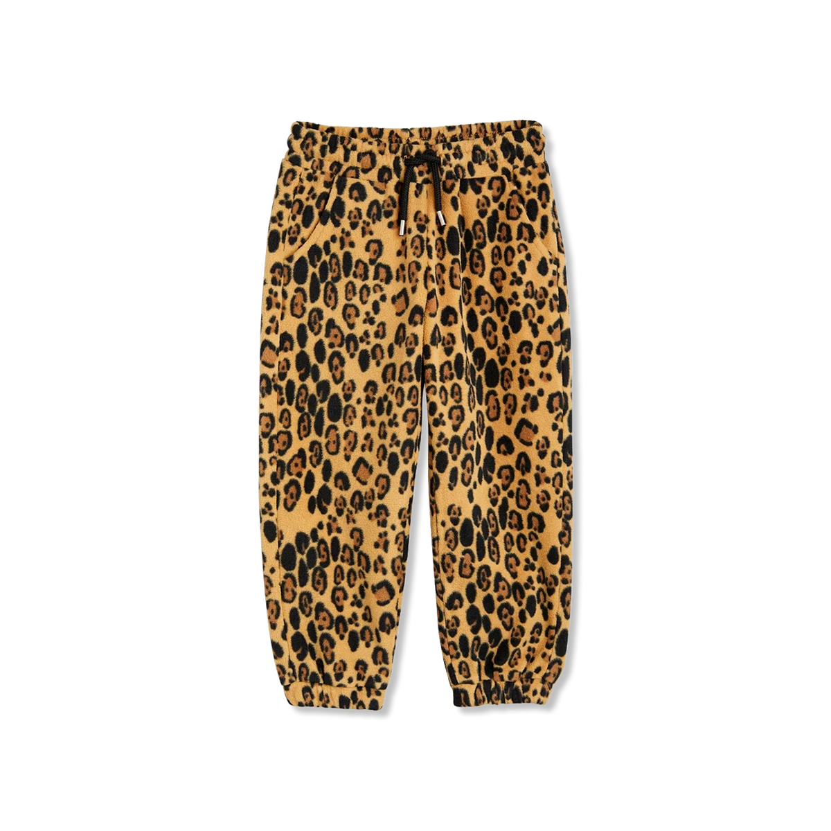 Leopard fleece Fleecebroeken