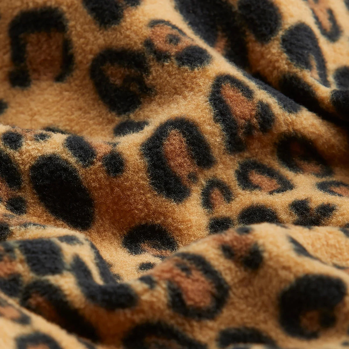 Leopard fleece Fleecebroeken