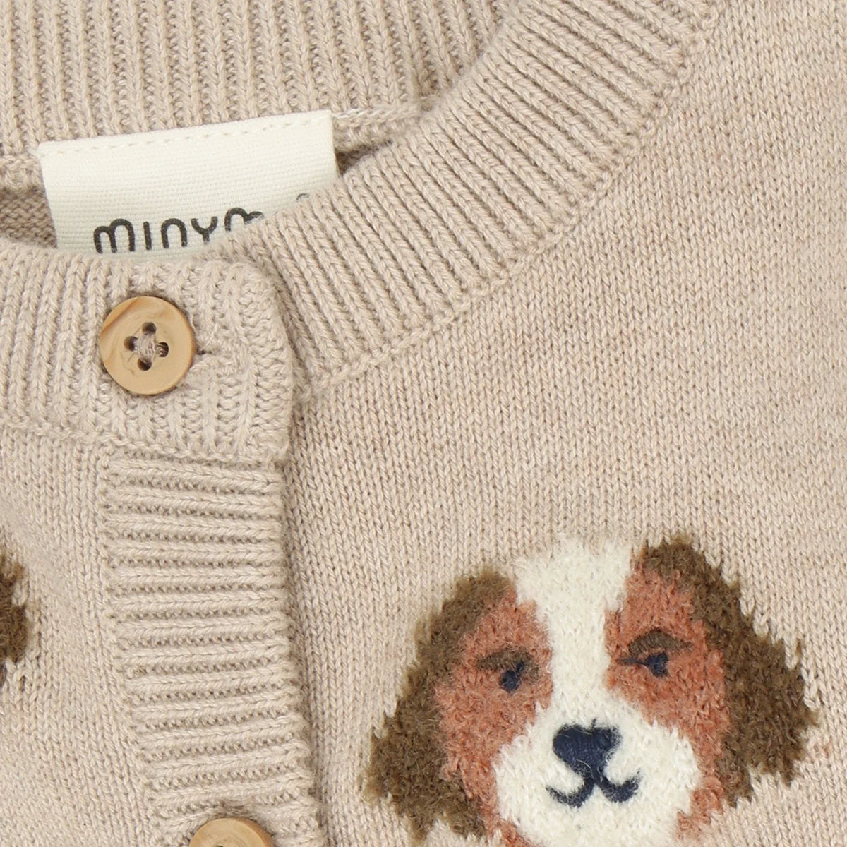 Cardigan knit Vest