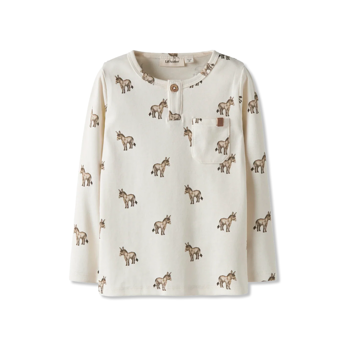 Nmmlayo t-shirt lange mouw