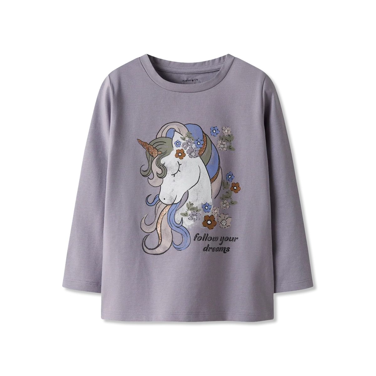 Nmftulinea t-shirt lange mouw