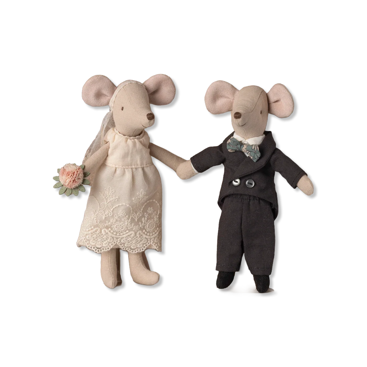 Wedding mice couple in box Muis