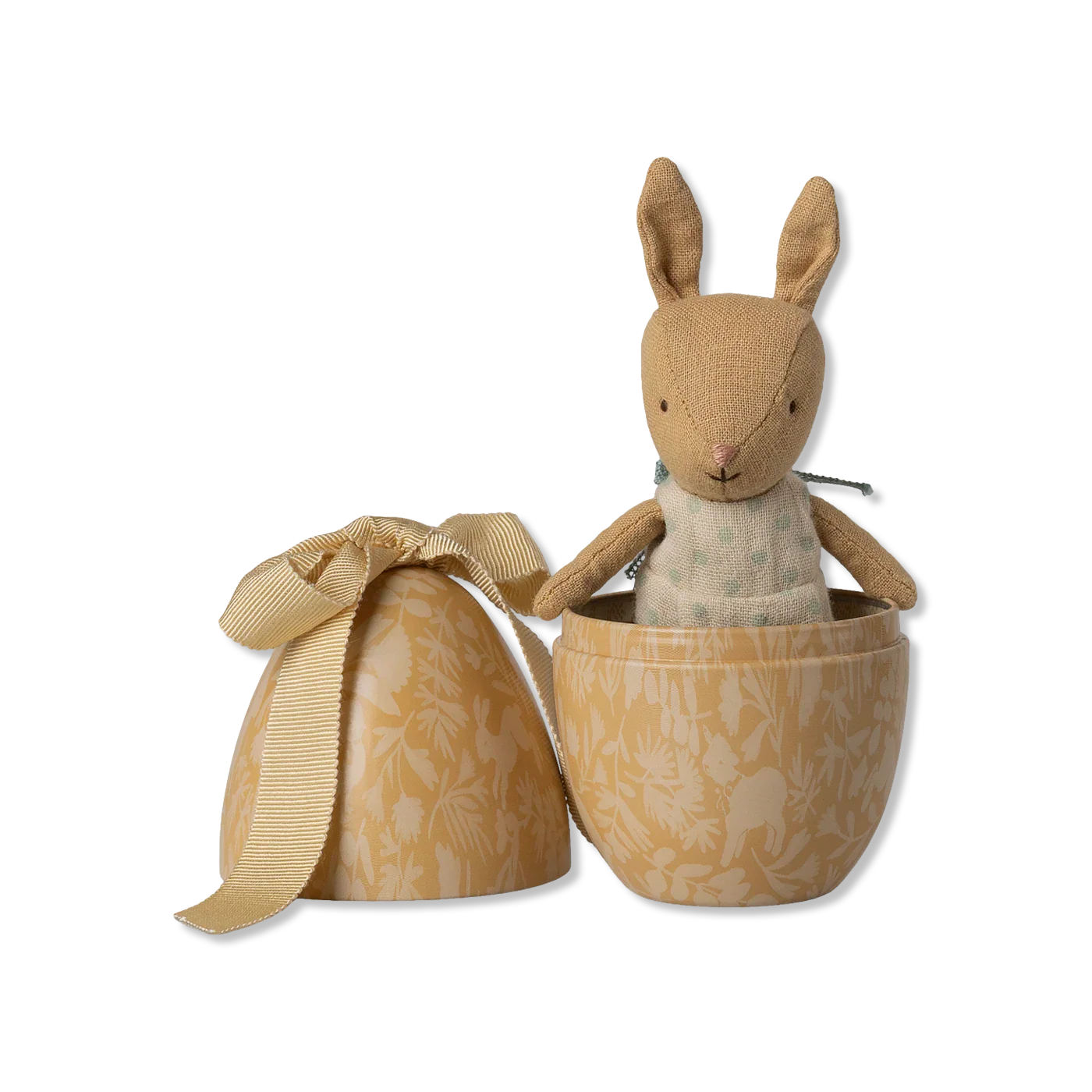 Easter egg with micro rabbit Pasen