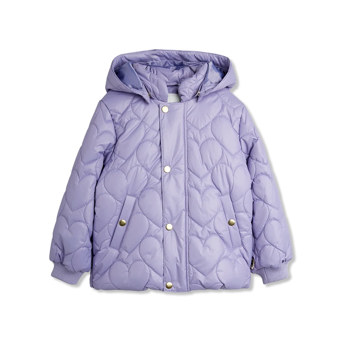 Heart quilted Winterjas