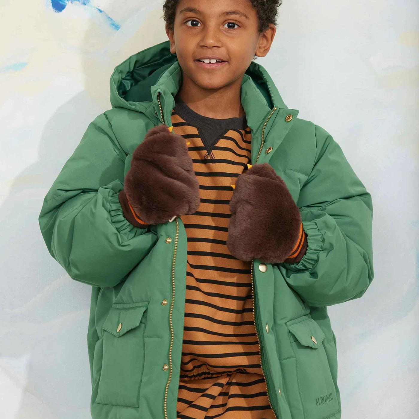 Solid heavy puffer Winterjas