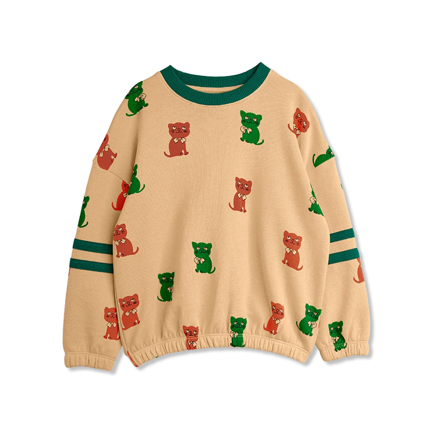 Kittens aop stripes Sweatshirt