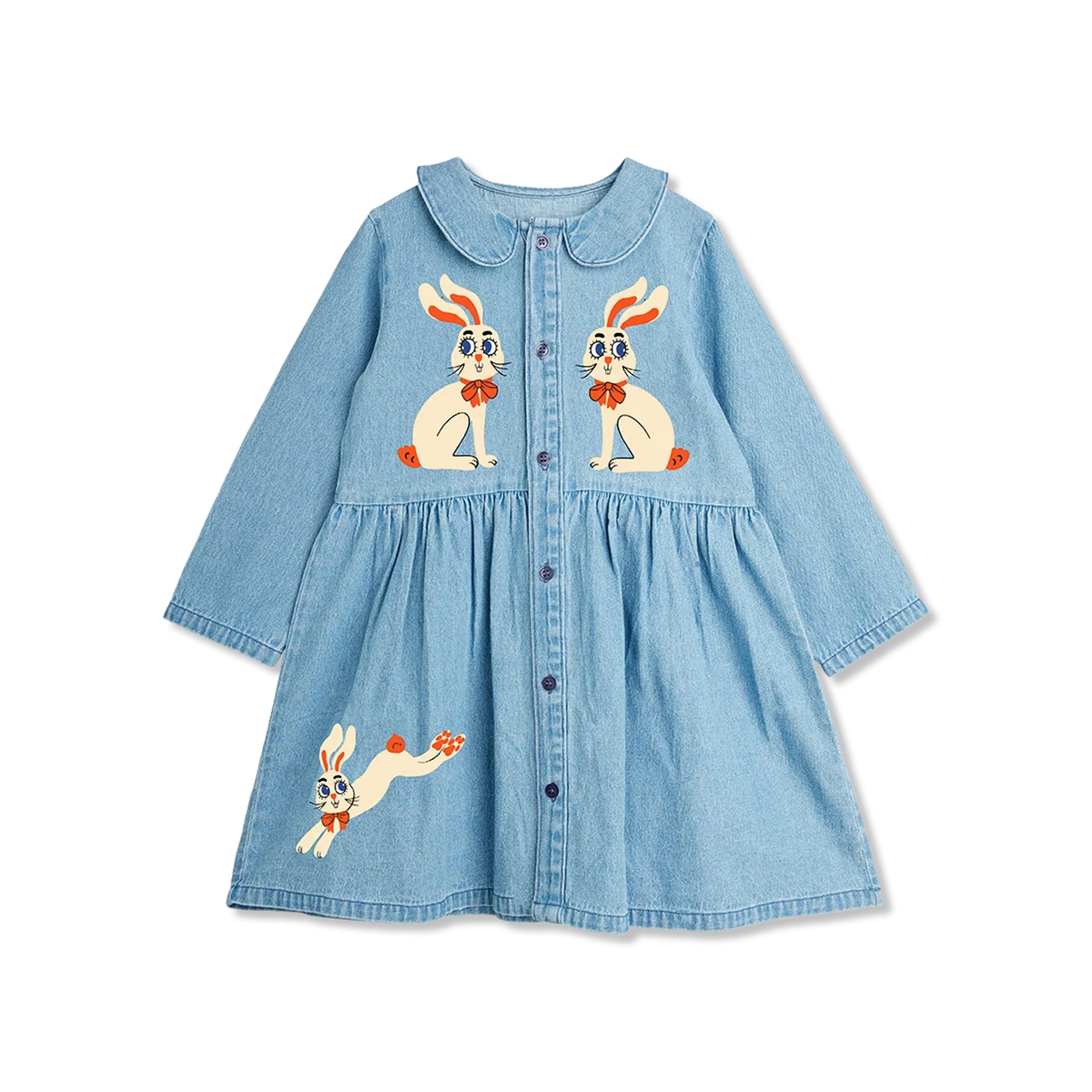 Lw denim rabbit Jurk