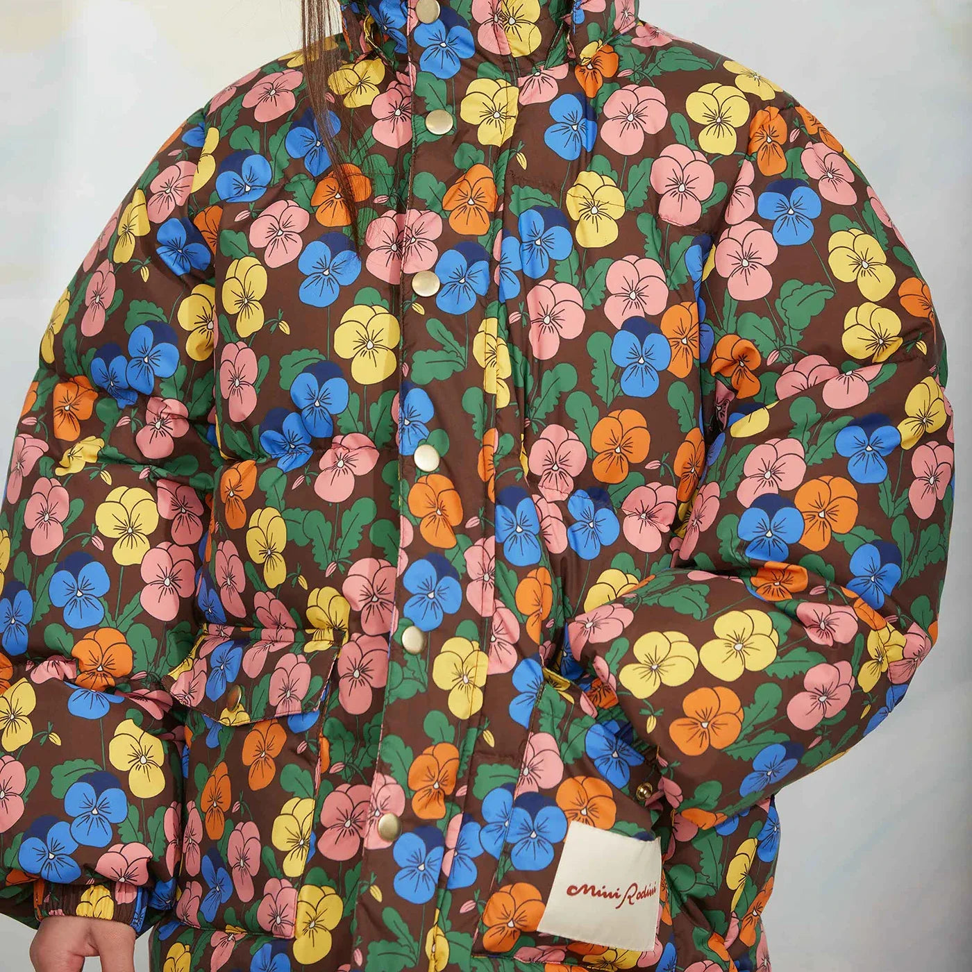 Violas aop heavy puffer Winterjas