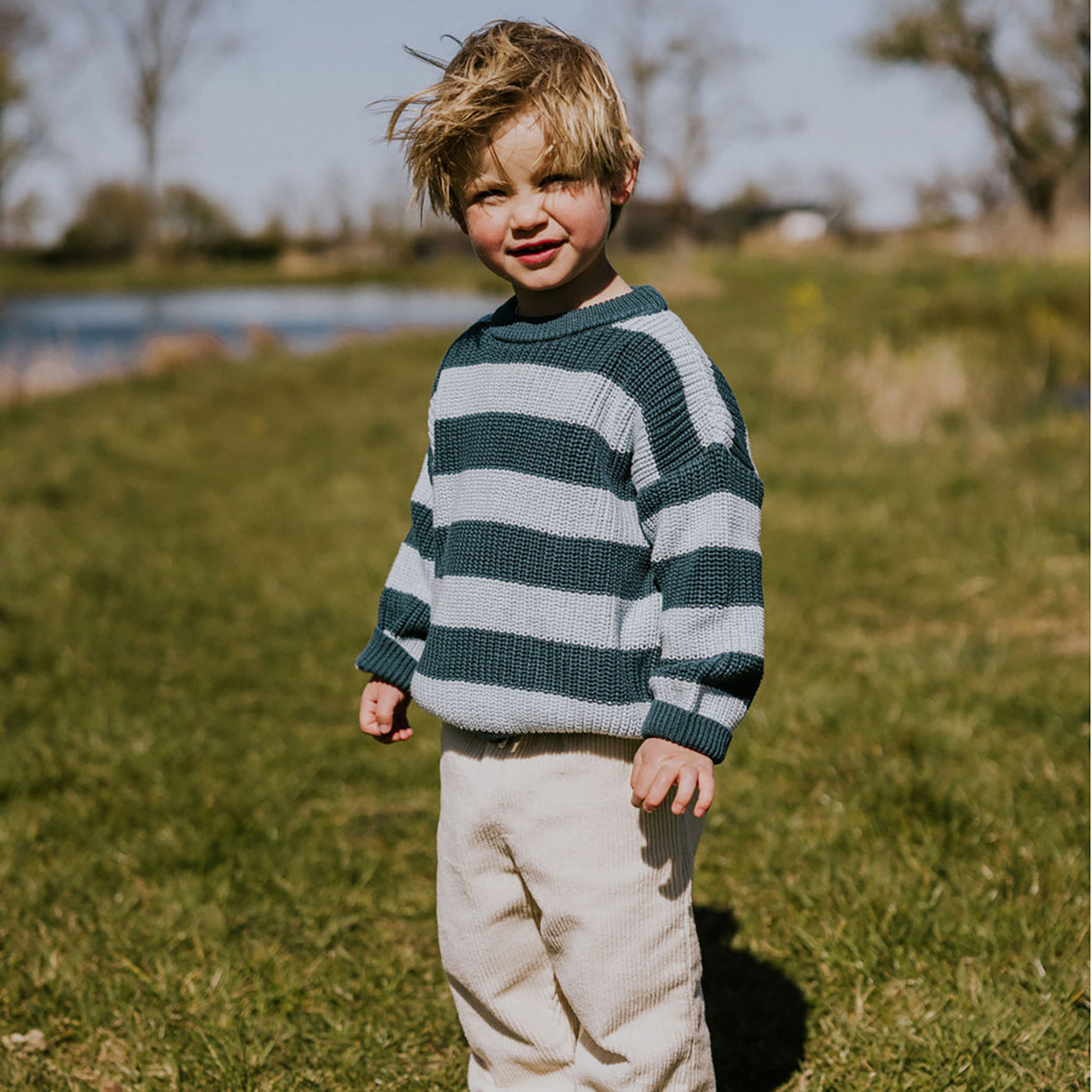 Stripes t-shirt lange mouw