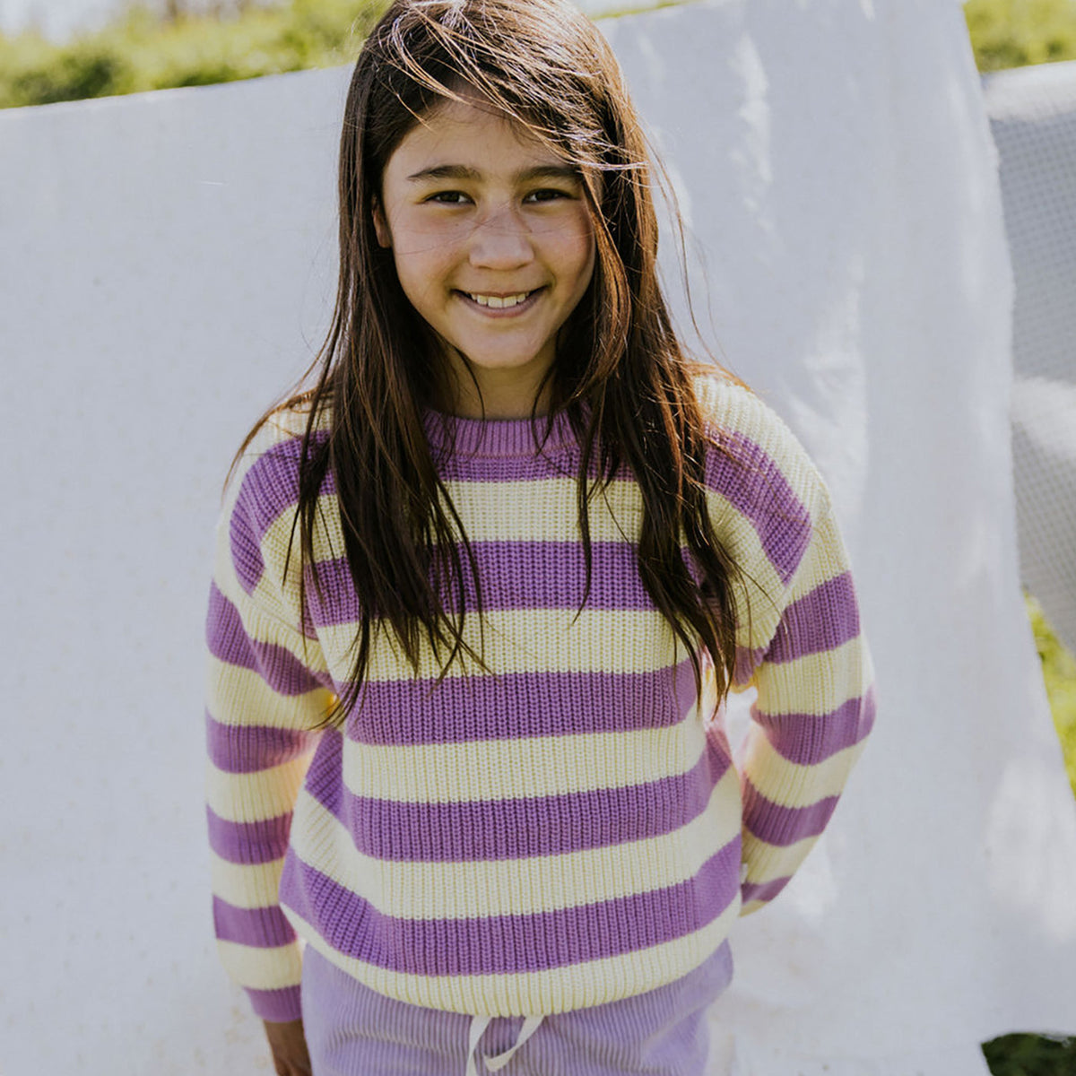 Stripes t-shirt lange mouw