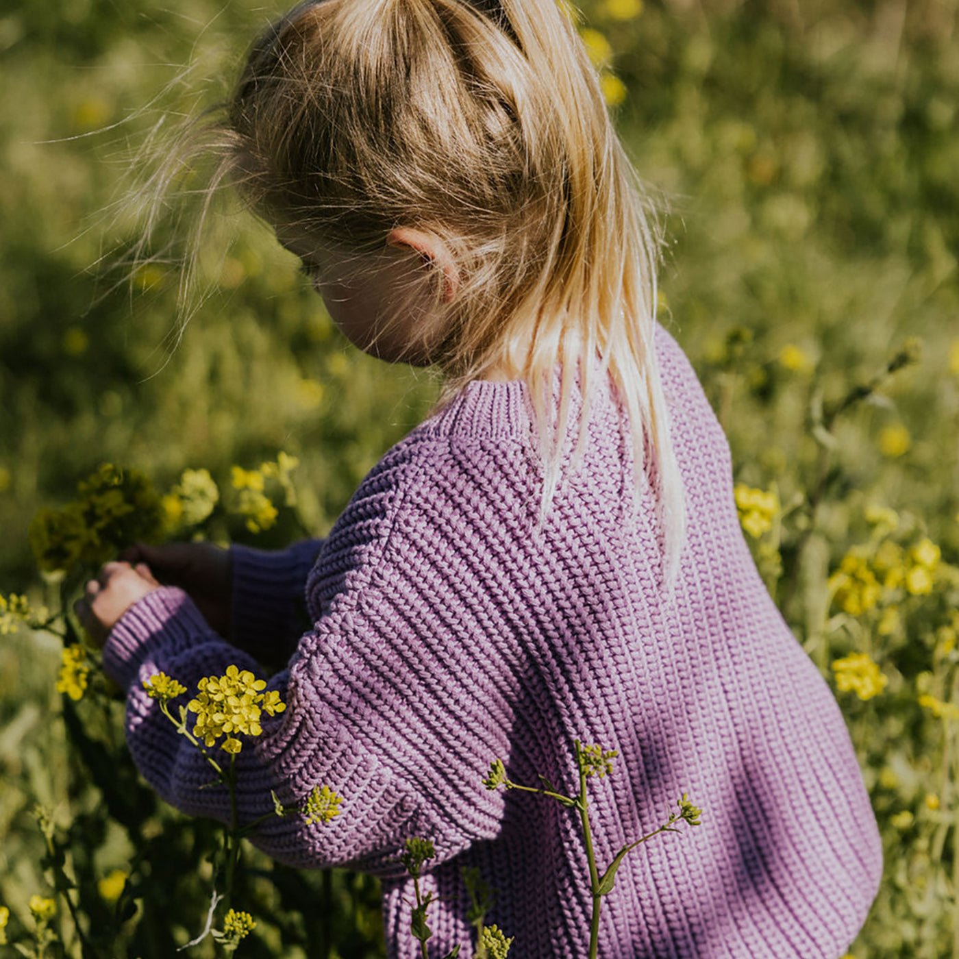 Chunky t-shirt lange mouw