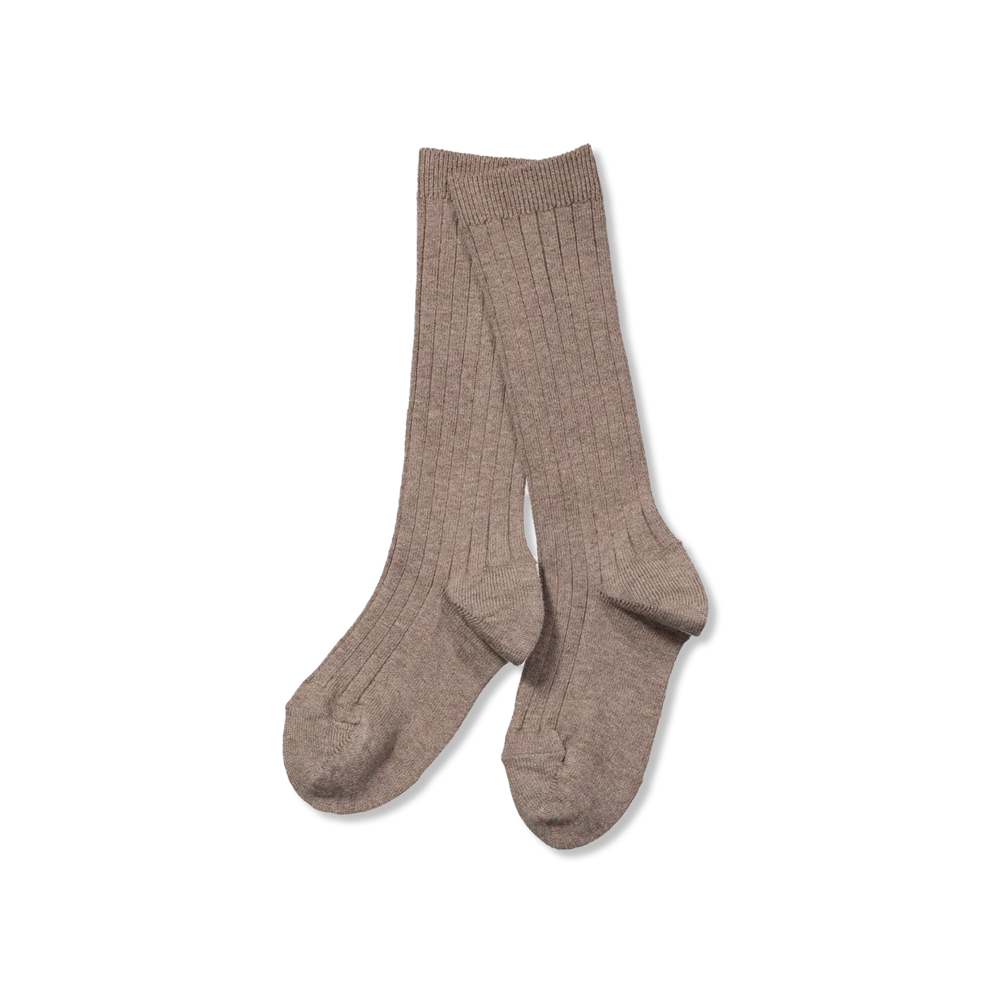 WIDE-RIB BASIC KNEE HIGH SOCKS kniekousen
