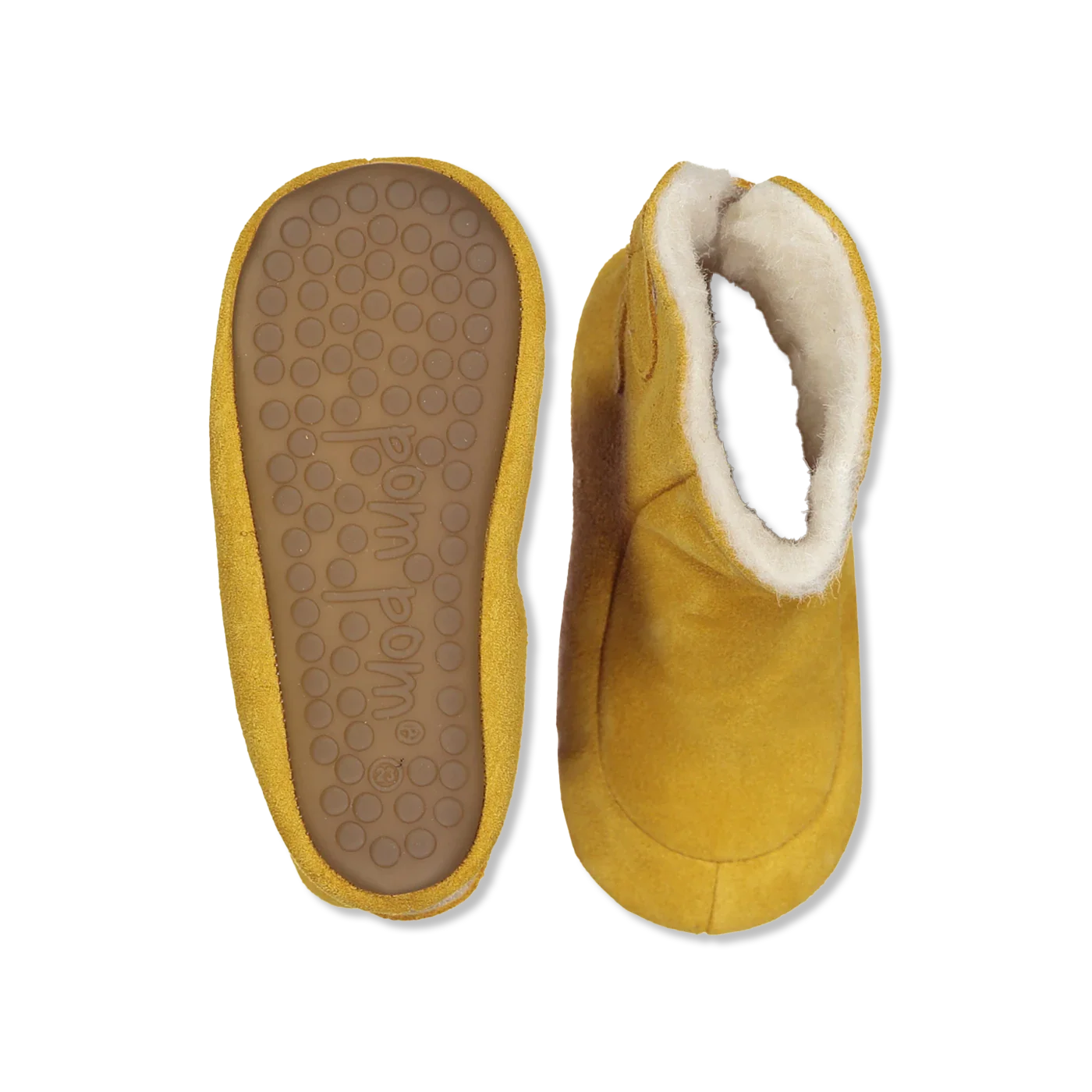 Beginners Wool Velcro Booty slippers