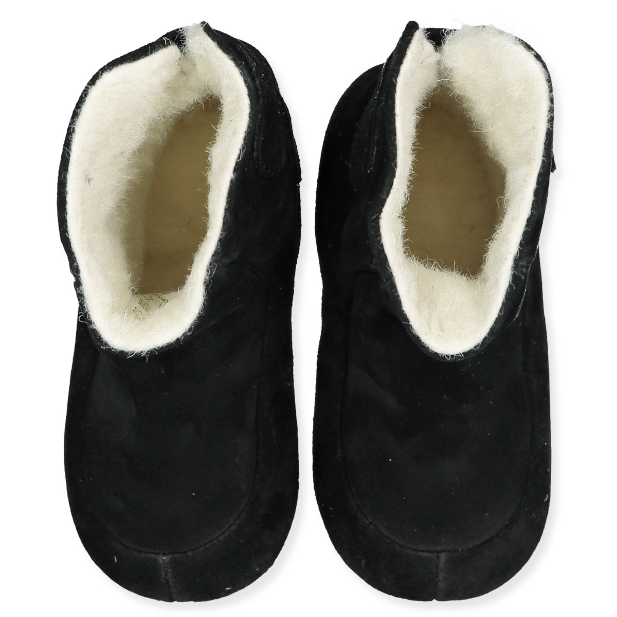 Beginners Wool Velcro Booty slippers