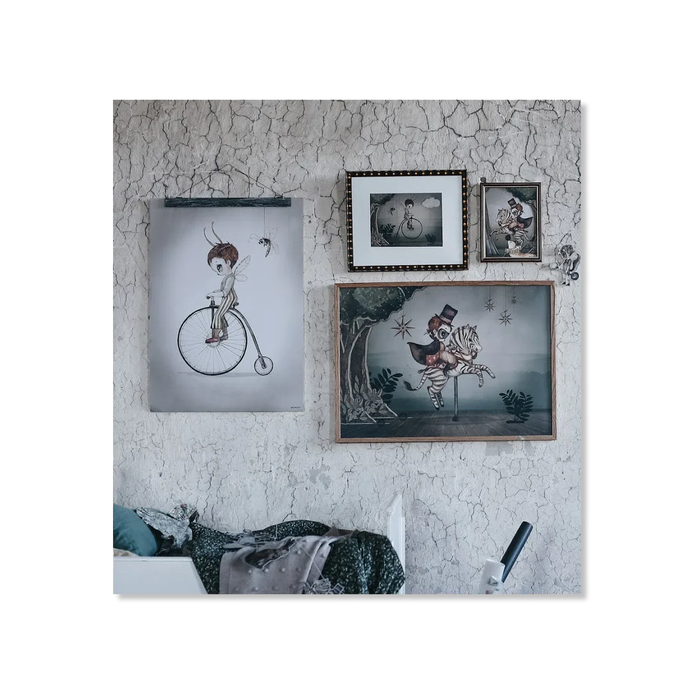 MR FRANK wand decoratie