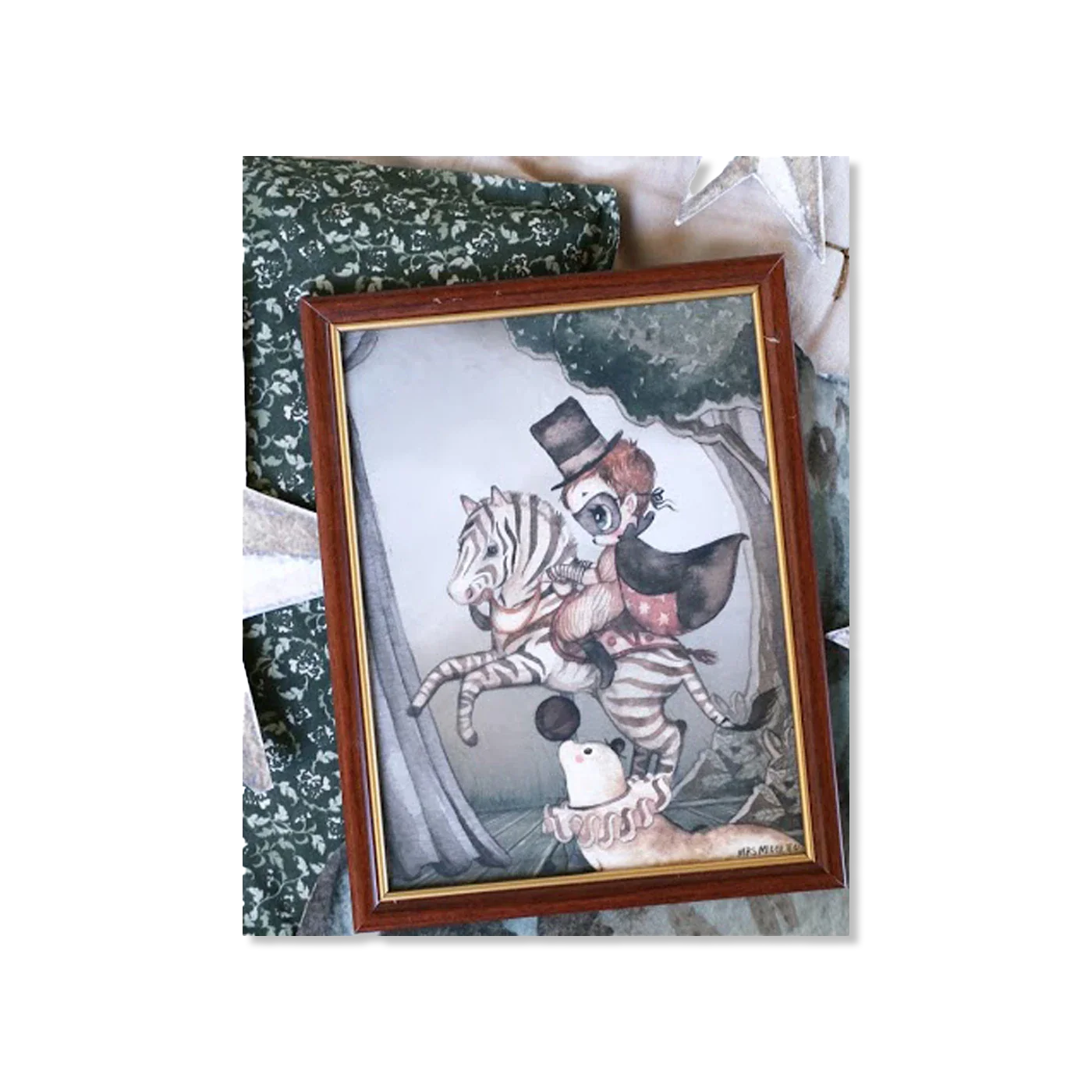 MR FRANK MINI PRINT wand decoratie