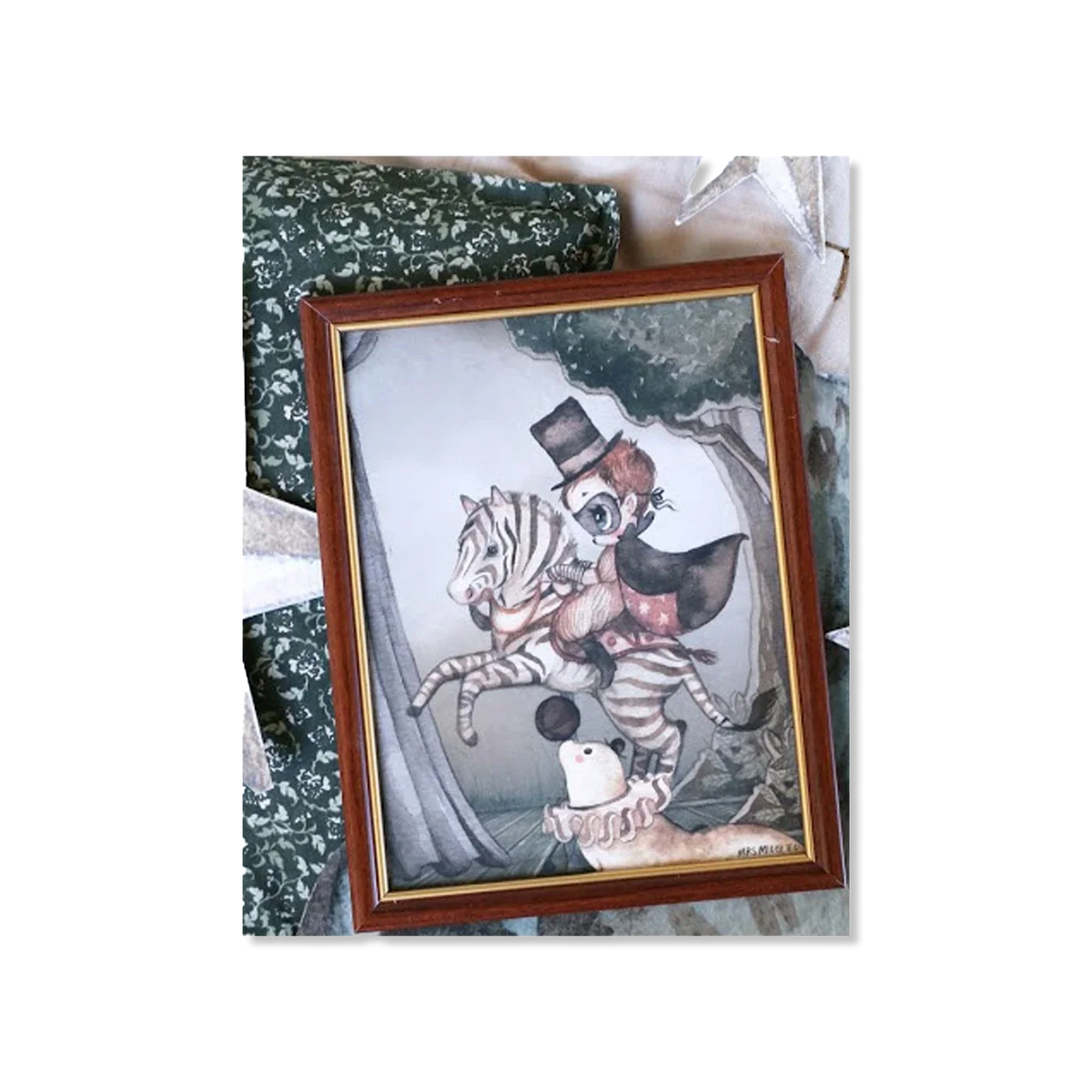 MR FRANK MINI PRINT wand decoratie