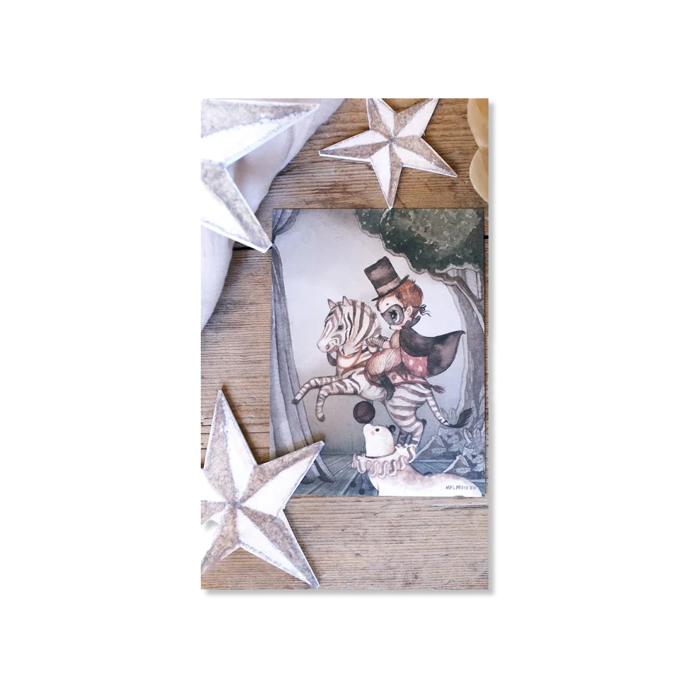 MR FRANK MINI PRINT wand decoratie