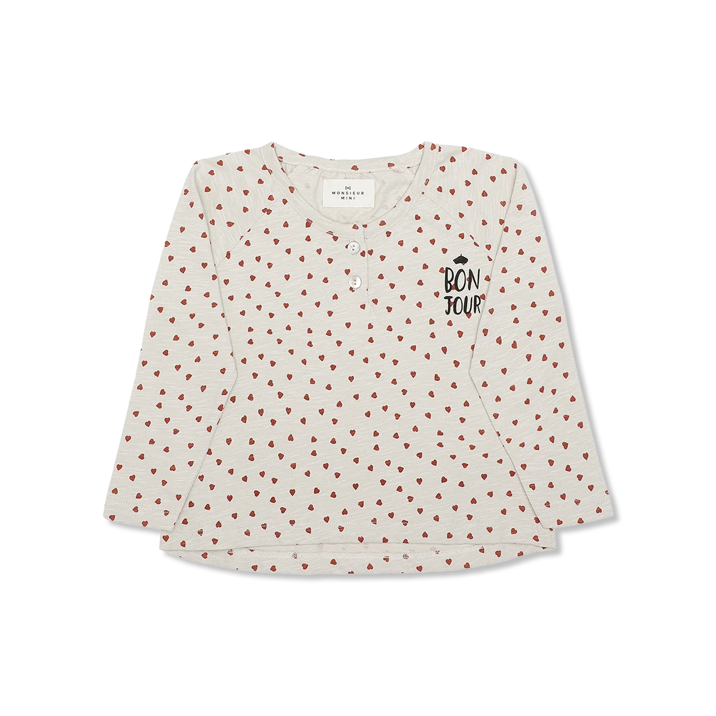 t-shirt lange mouw