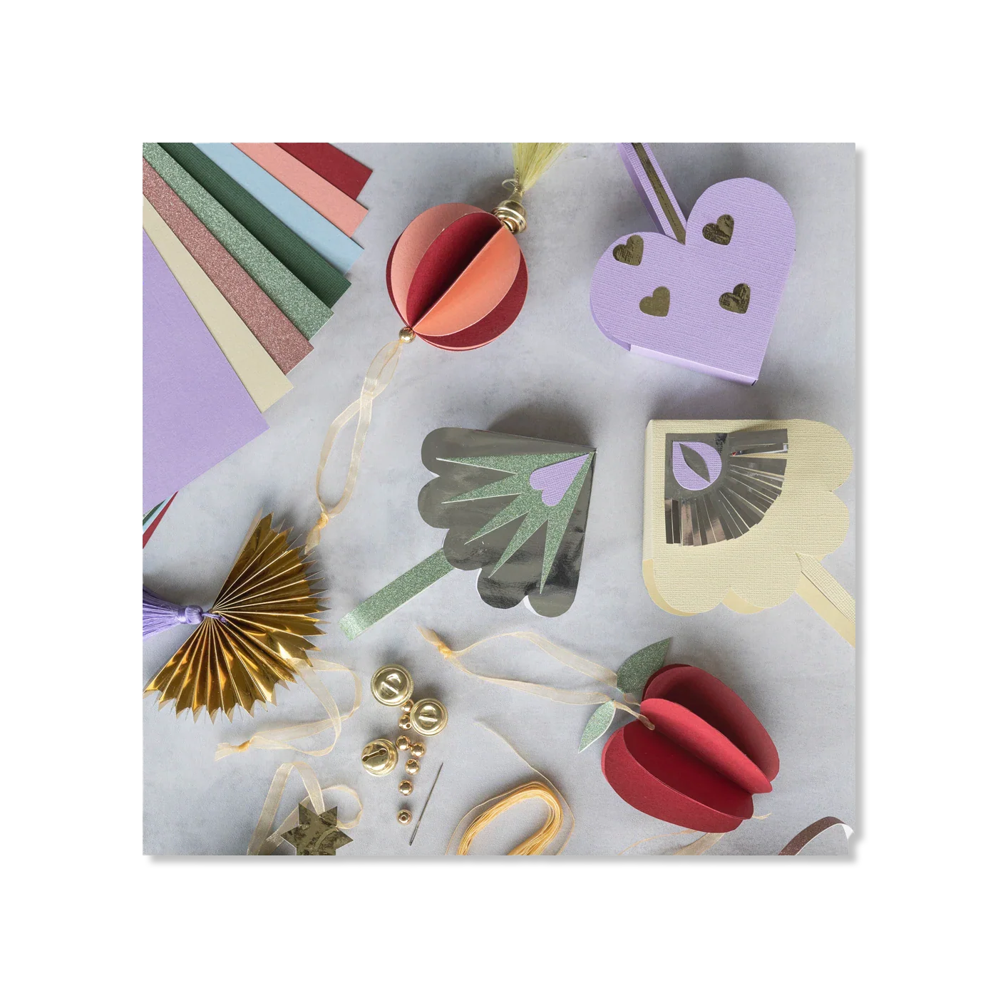 Papir juleklip kit Kerst
