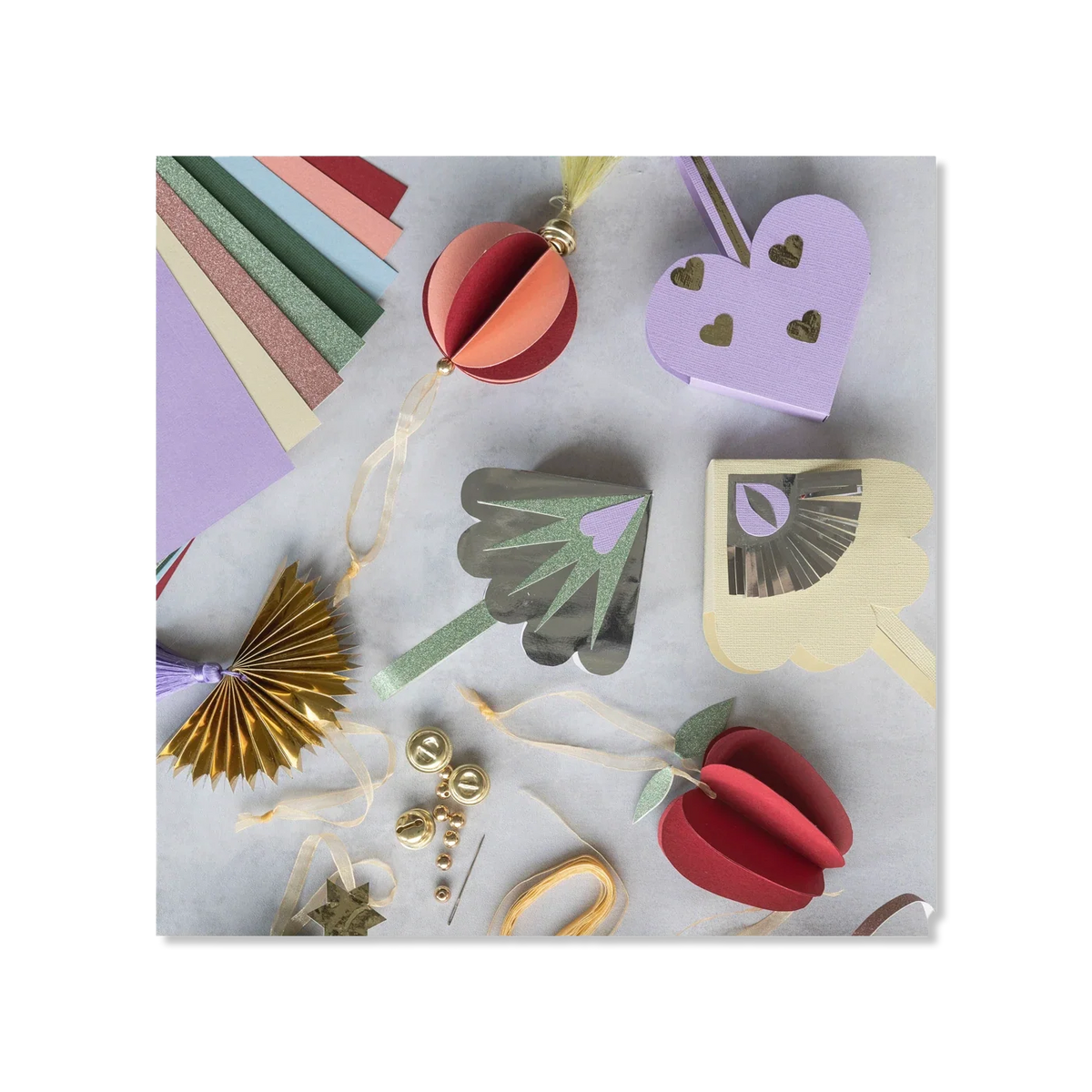 Papir juleklip kit Kerst