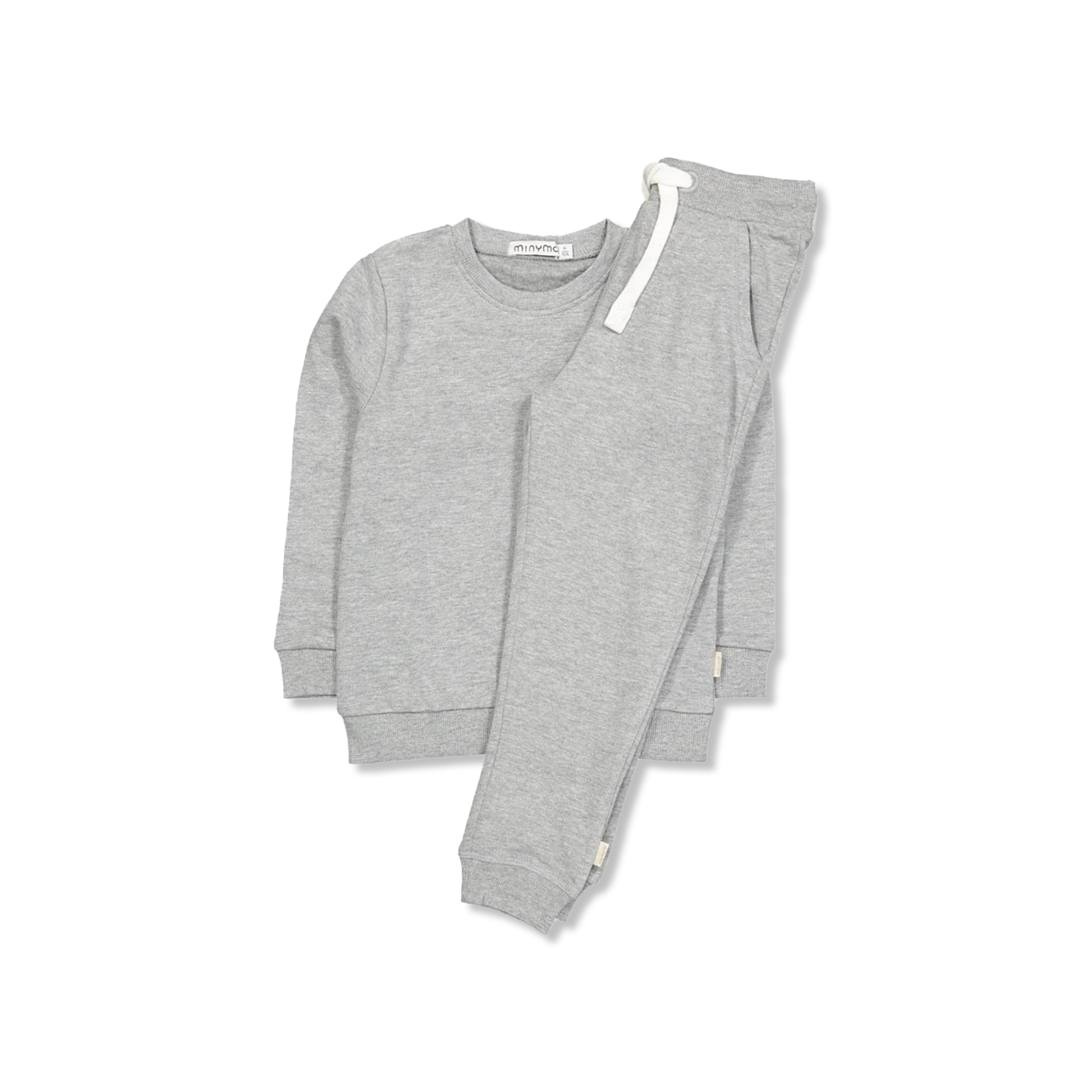 Greymelange sweatset