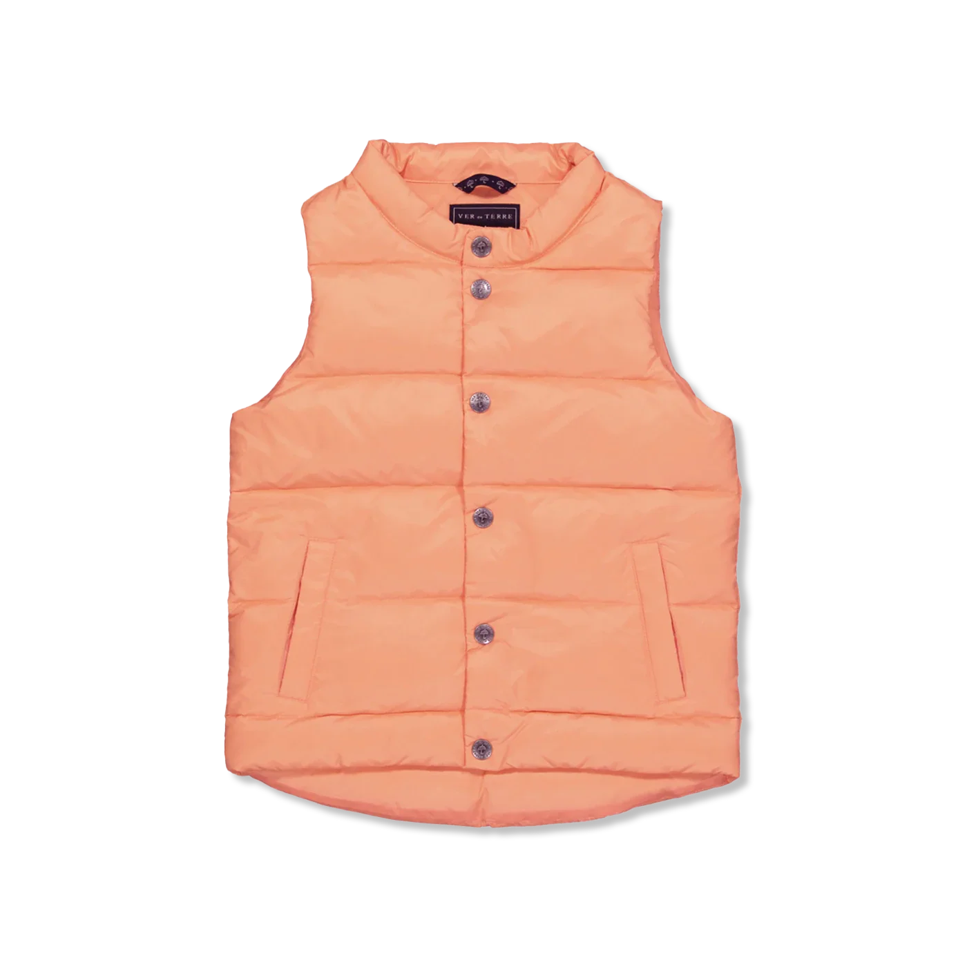 Peach dons bodywarmer