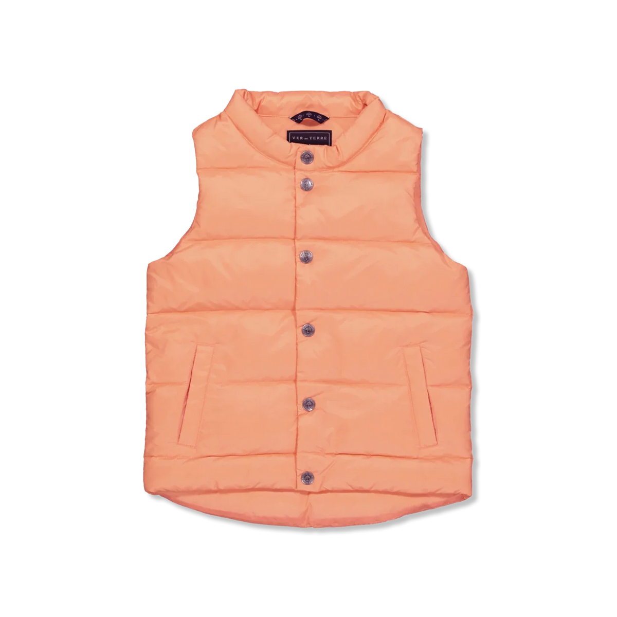 Peach dons bodywarmer
