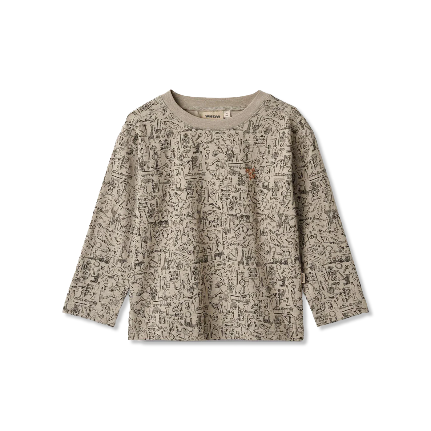 Malthe t-shirt lange mouw