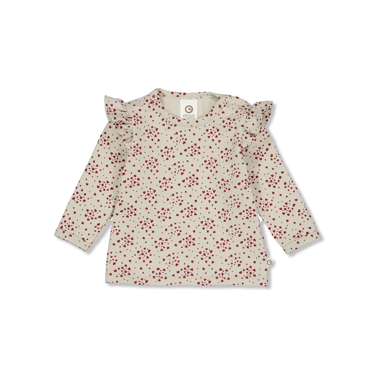 Love t-shirt lange mouw
