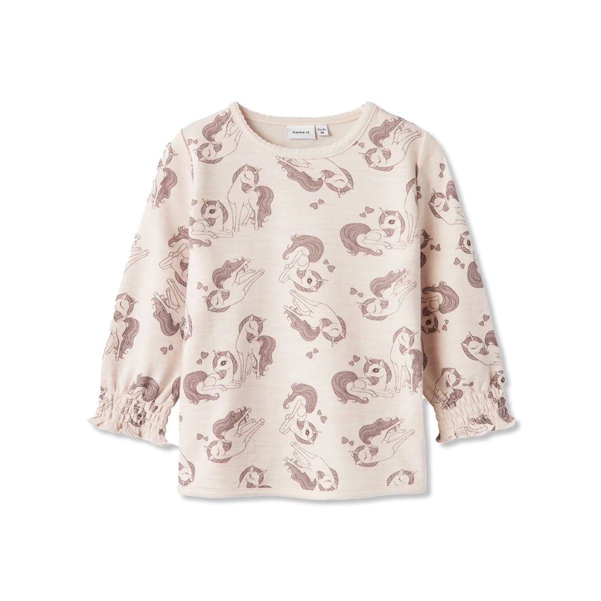 Nmfwuppo t-shirt lange mouw