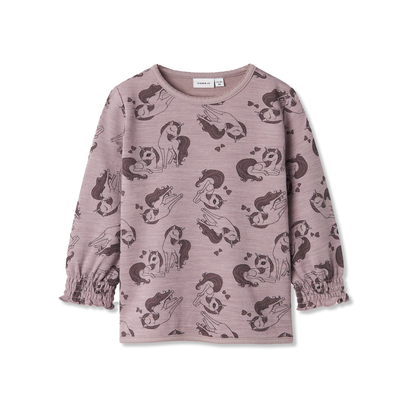 Nmfwuppo t-shirt lange mouw