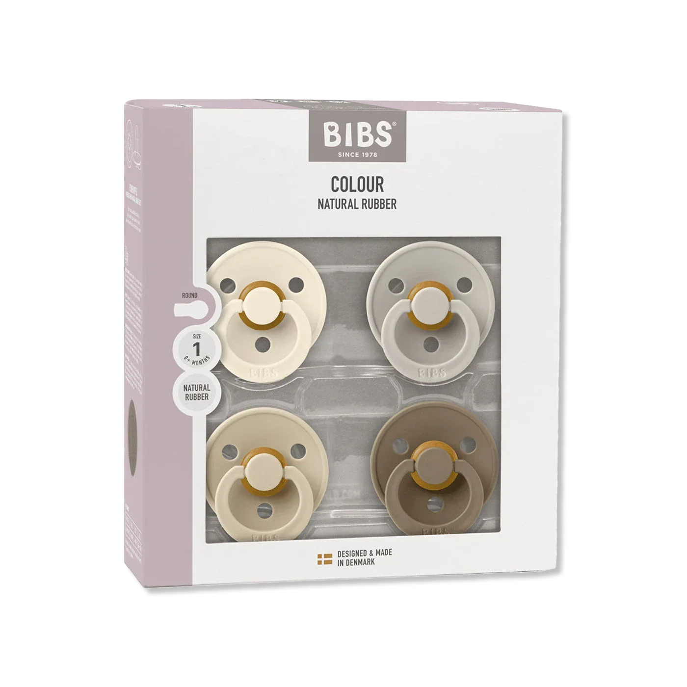 Colour 4 PACK Latex speen