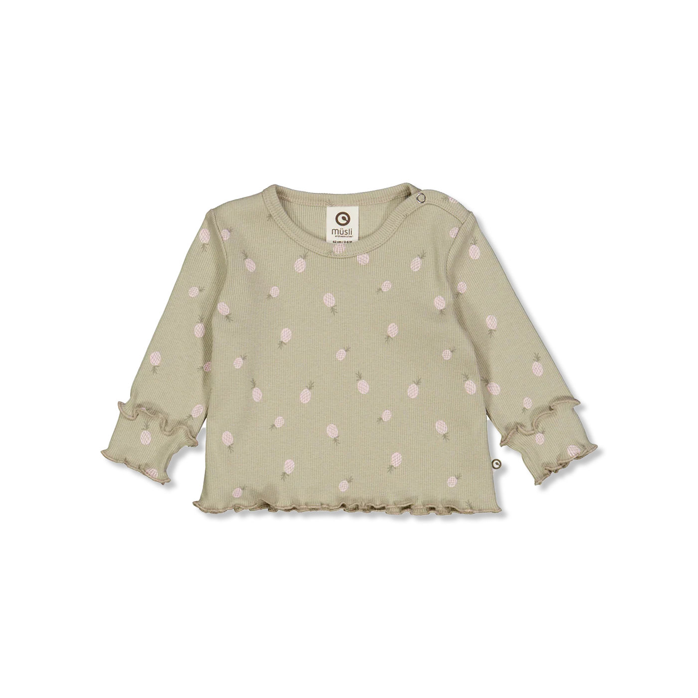 Pineapple t-shirt lange mouw