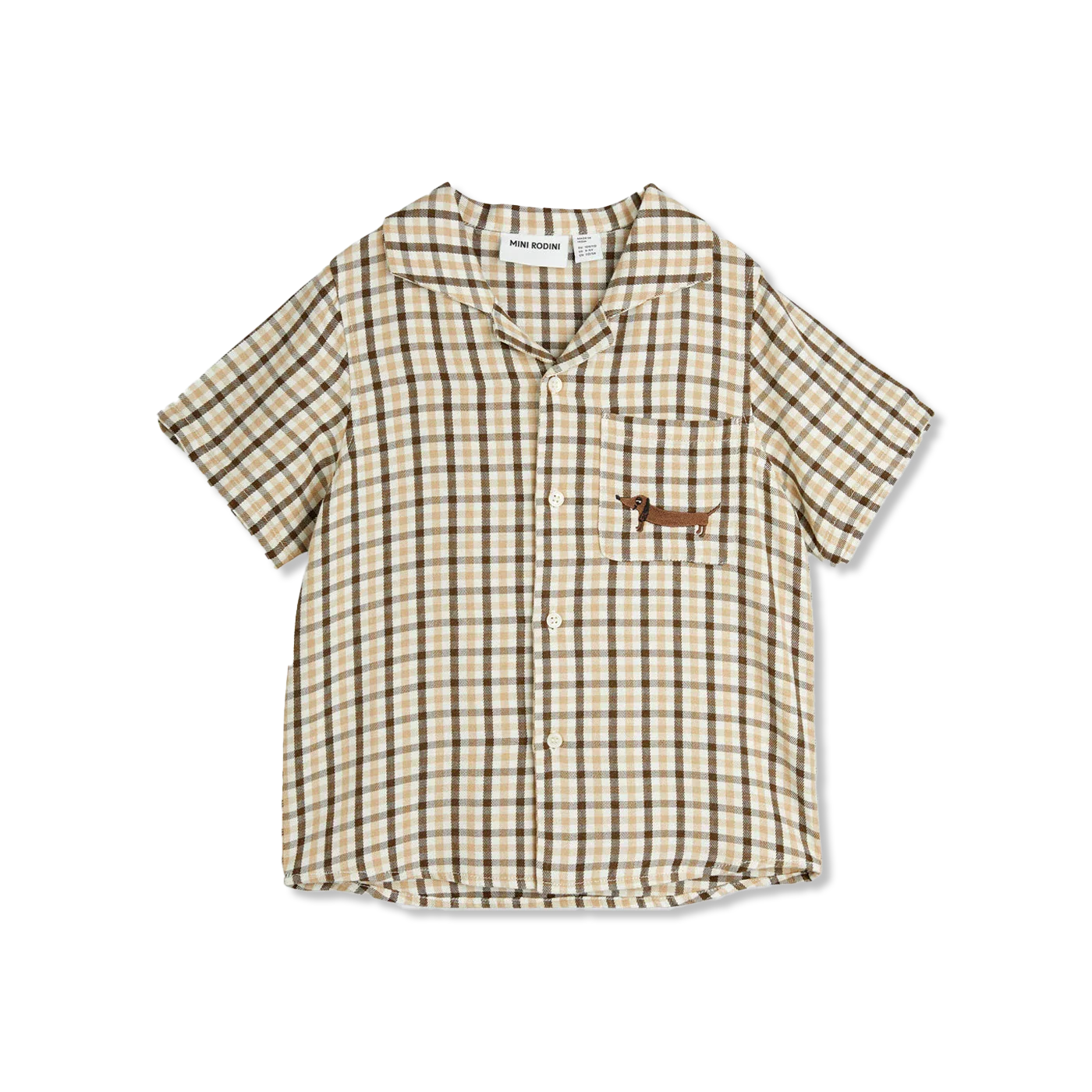 Gingham yd shirt