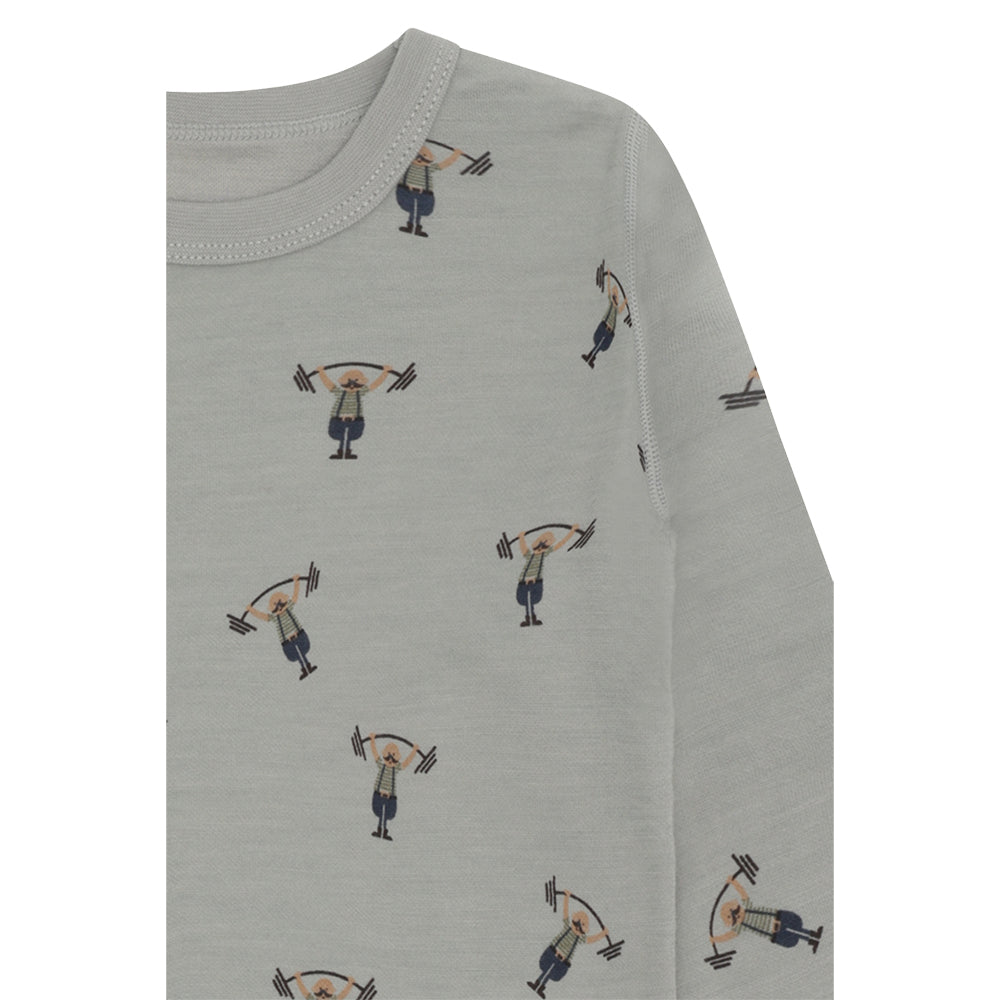 HCAbba t-shirt lange mouw