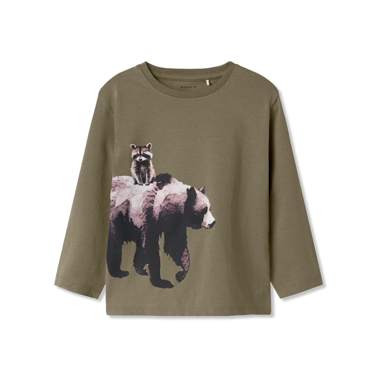 Nmmoris t-shirt lange mouw