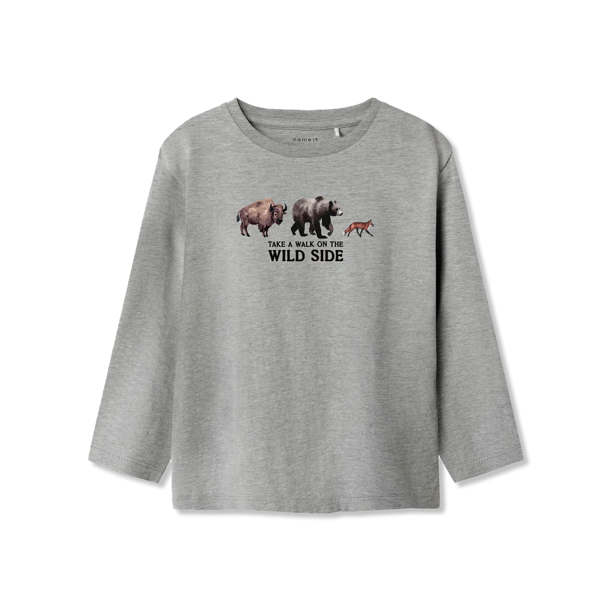Nmmoris t-shirt lange mouw