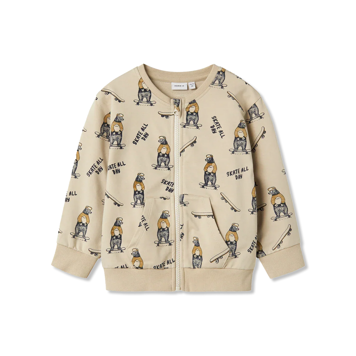 Nmmlogan Vest met rits
