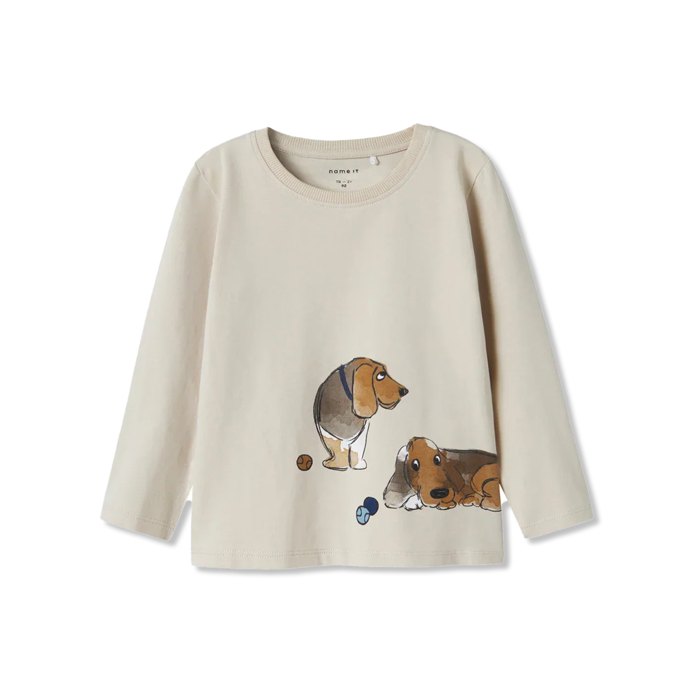 Nmmknud t-shirt lange mouw