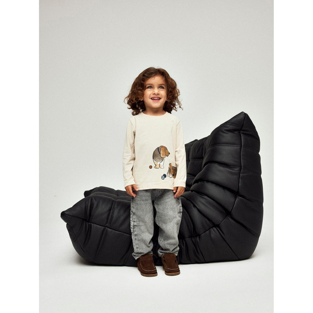 Nmmknud t-shirt lange mouw