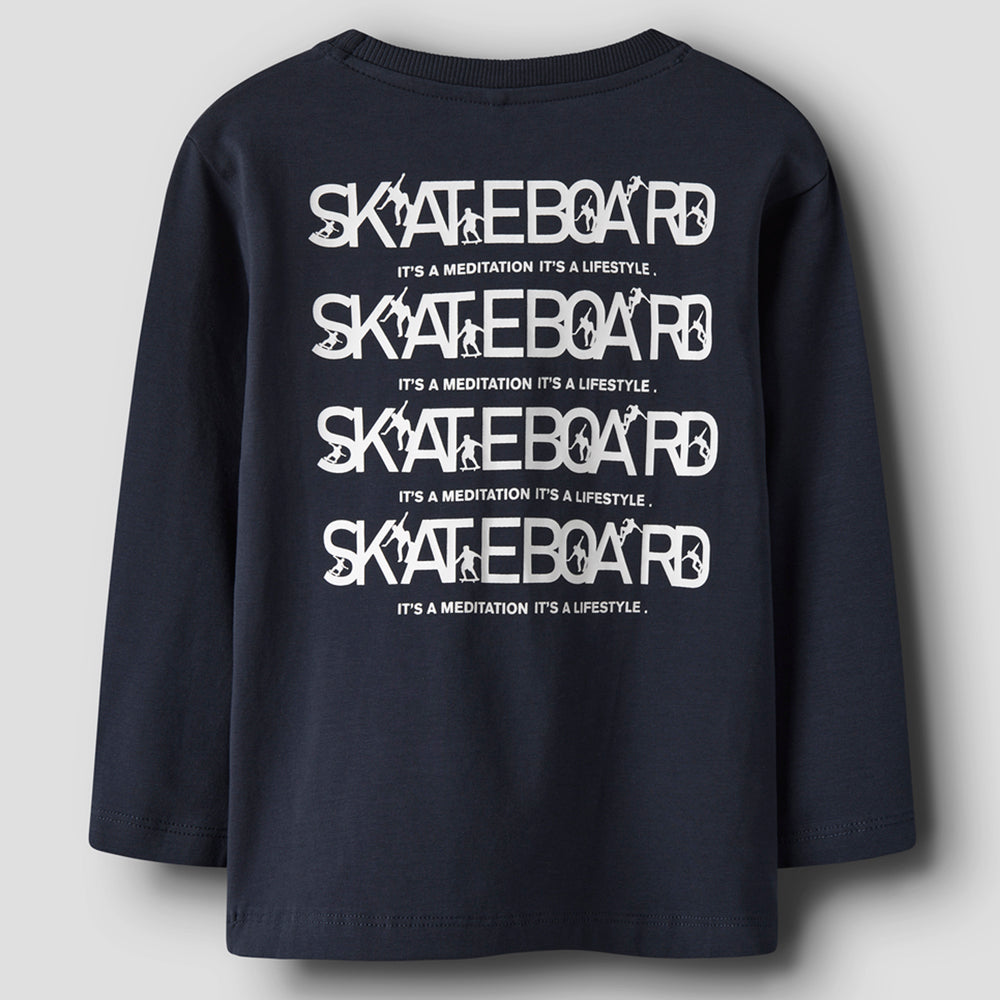 Nmmlorcan t-shirt lange mouw