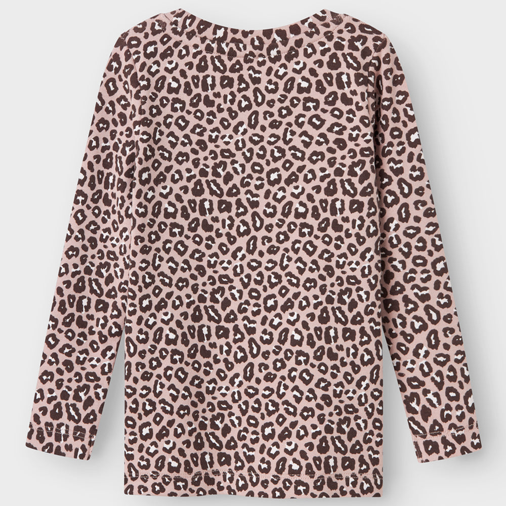 Nmfleoana t-shirt lange mouw