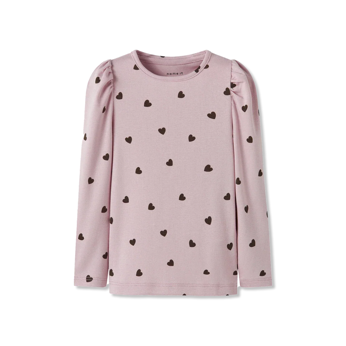 Nmfkheart t-shirt lange mouw
