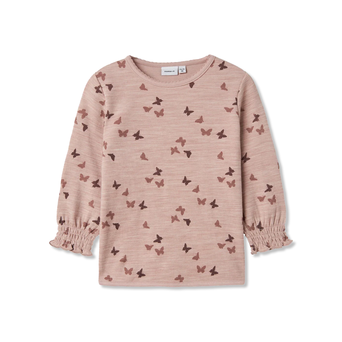 Nmfwuppo t-shirt lange mouw