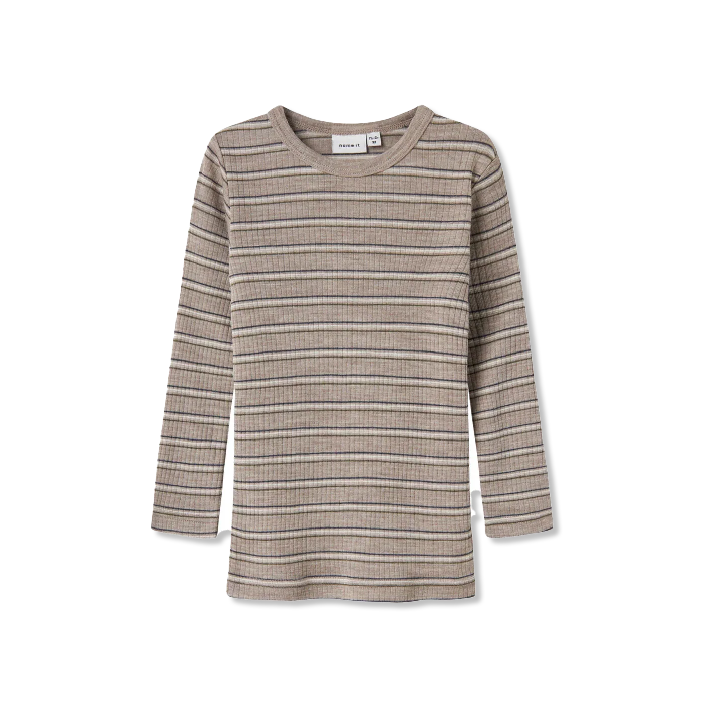 Nmmwomi t-shirt lange mouw