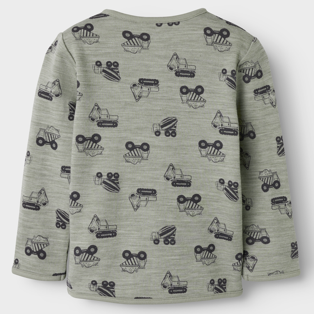 Nmmwuppo t-shirt lange mouw