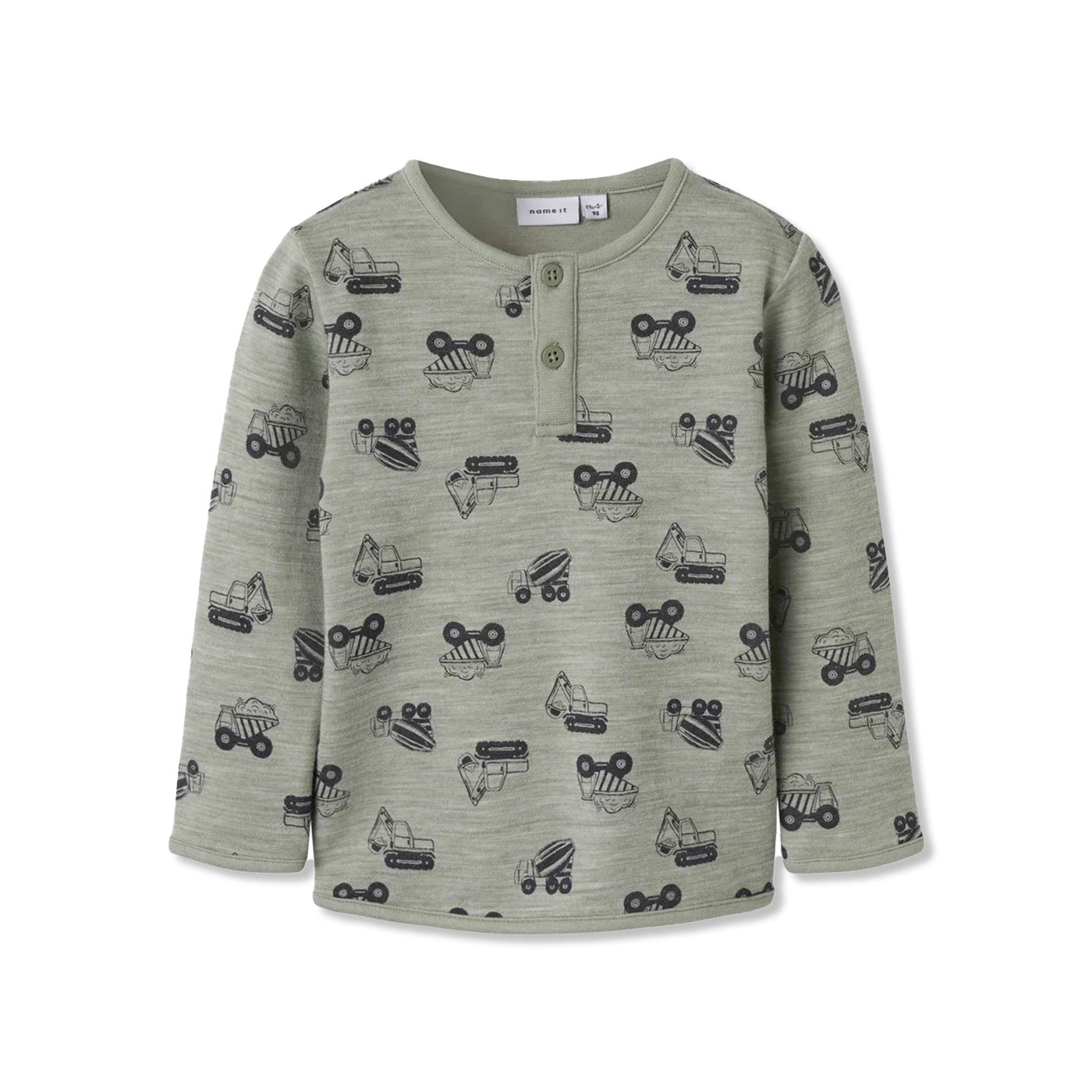 Nmmwuppo t-shirt lange mouw